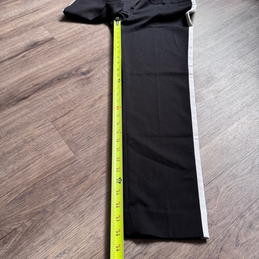 The Limited Cassidy Fit Black with White Stripe Pants - Size 2 - Picture 3 of 10